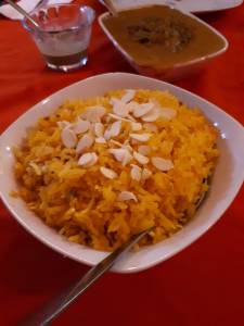 Arroz estilo india