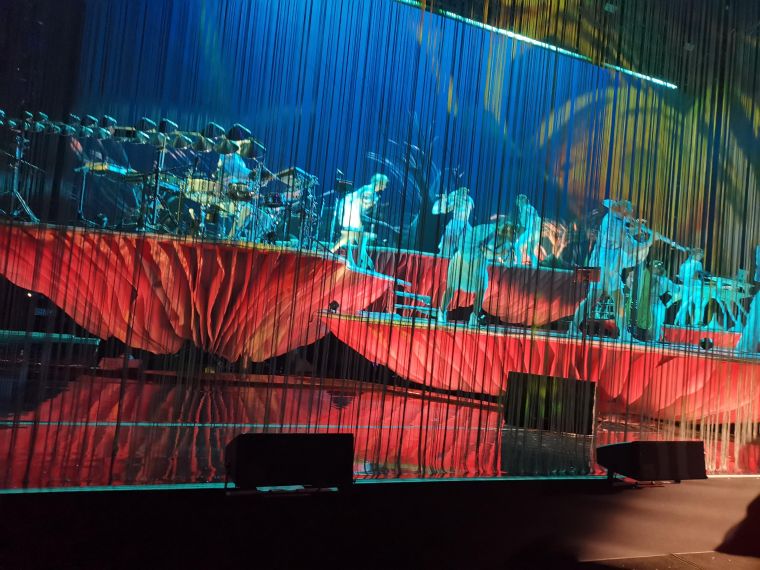 Björk en México durante su concierto en Parque Bicentenario