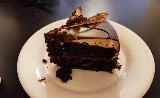 Pastel de chocolate buffet