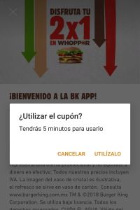 Descuentos Burger King