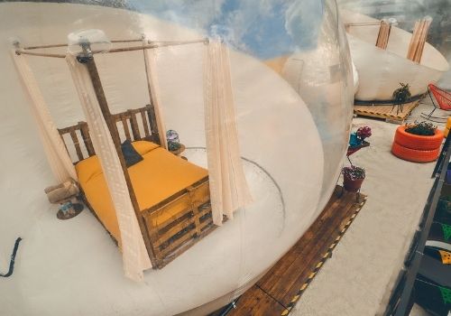 Hotel burbuja en Tlaxcala