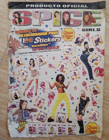coleccionador chupachups spice girls