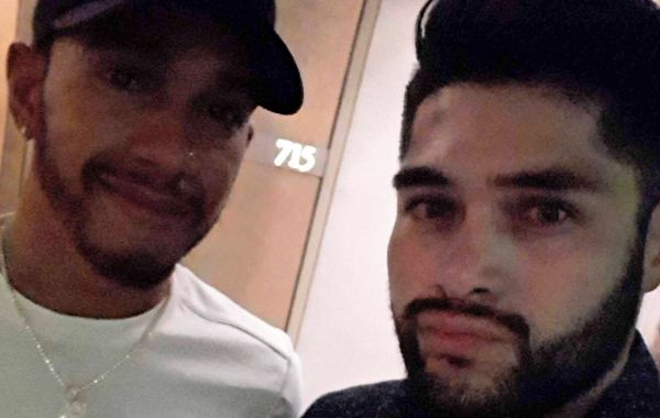 Lewis Hamilton en México