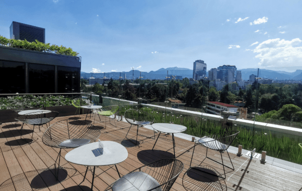 terraza en san jerónimo