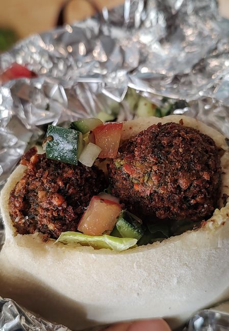 donde comer falafel