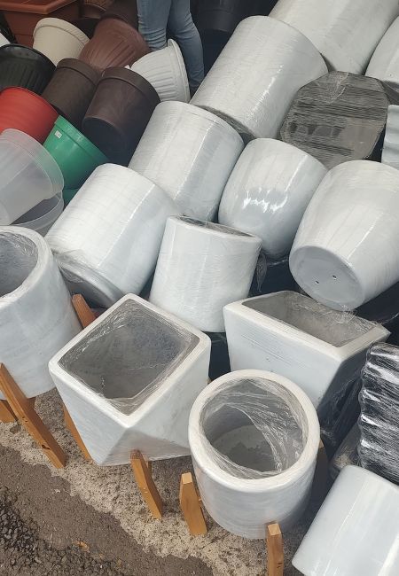 donde comprar macetas de fibra de vidrio