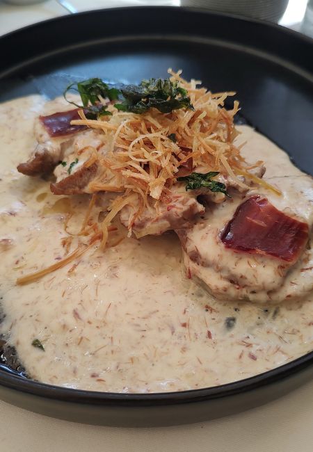 Restaurante Ajoblanco Menú