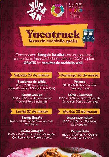 yucatruk tacos gratis