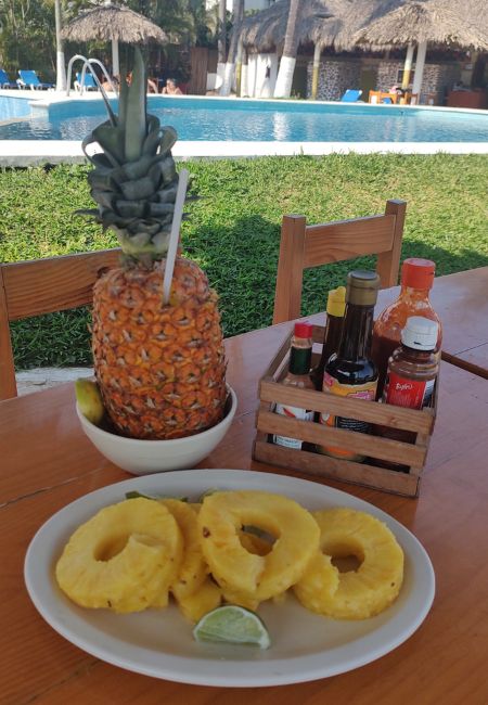 club de playa galería plaza veracruz comida