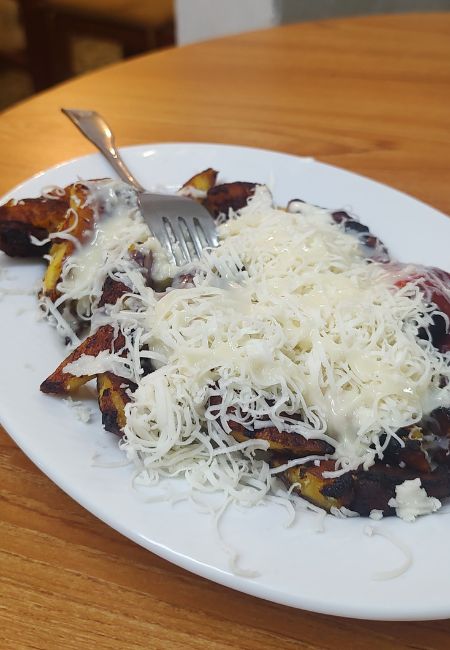 plátanos fritos con queso el coecillo leon