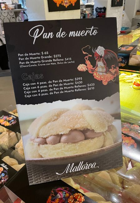 pan de muerto mallorca precios 2023