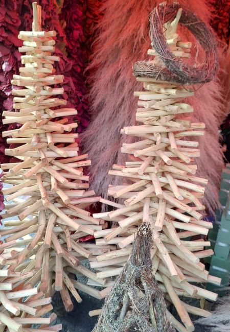 arboles de navidad de madera