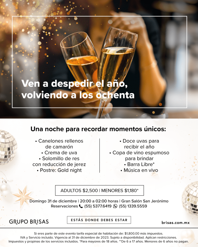 restaurantes para celebrar año nuevo 2024