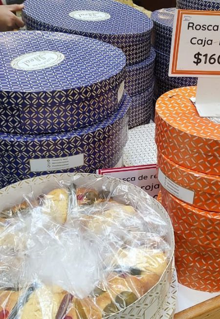 Rosca de Reyes La Ideal 2024 tamaños