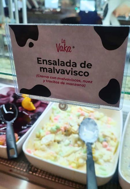 ensalada de malvaviscos